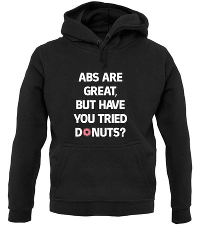 Abs Are Great, Donuts unisex hoodie