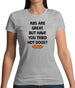 Abs Are Great, Hot Dogs Womens T-Shirt