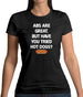 Abs Are Great, Hot Dogs Womens T-Shirt