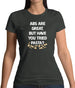 Abs Are Great, Pasta Womens T-Shirt