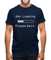 Abs Loading Please Wait Mens T-Shirt