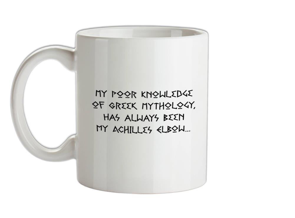 My Achilles Elbow Ceramic Mug