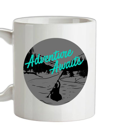 Adventure Awaits Ceramic Mug