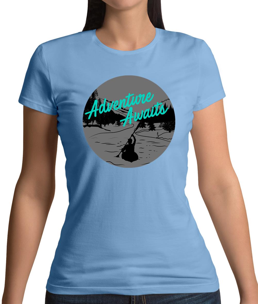 Adventure Awaits Womens T-Shirt