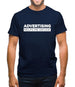 Advertising Helps Me Decide Mens T-Shirt