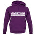 Advertising Helps Me Decide unisex hoodie