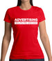 Advertising Helps Me Decide Womens T-Shirt