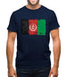 Afghanistan Grunge Style Flag Mens T-Shirt