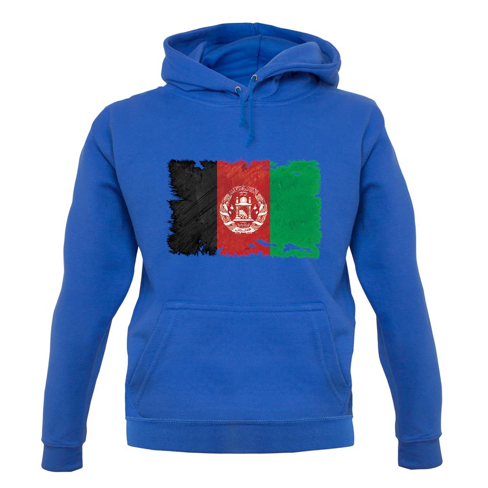 Afghanistan Grunge Style Flag unisex hoodie