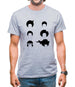 Afro Funky Hair Styles Mens T-Shirt
