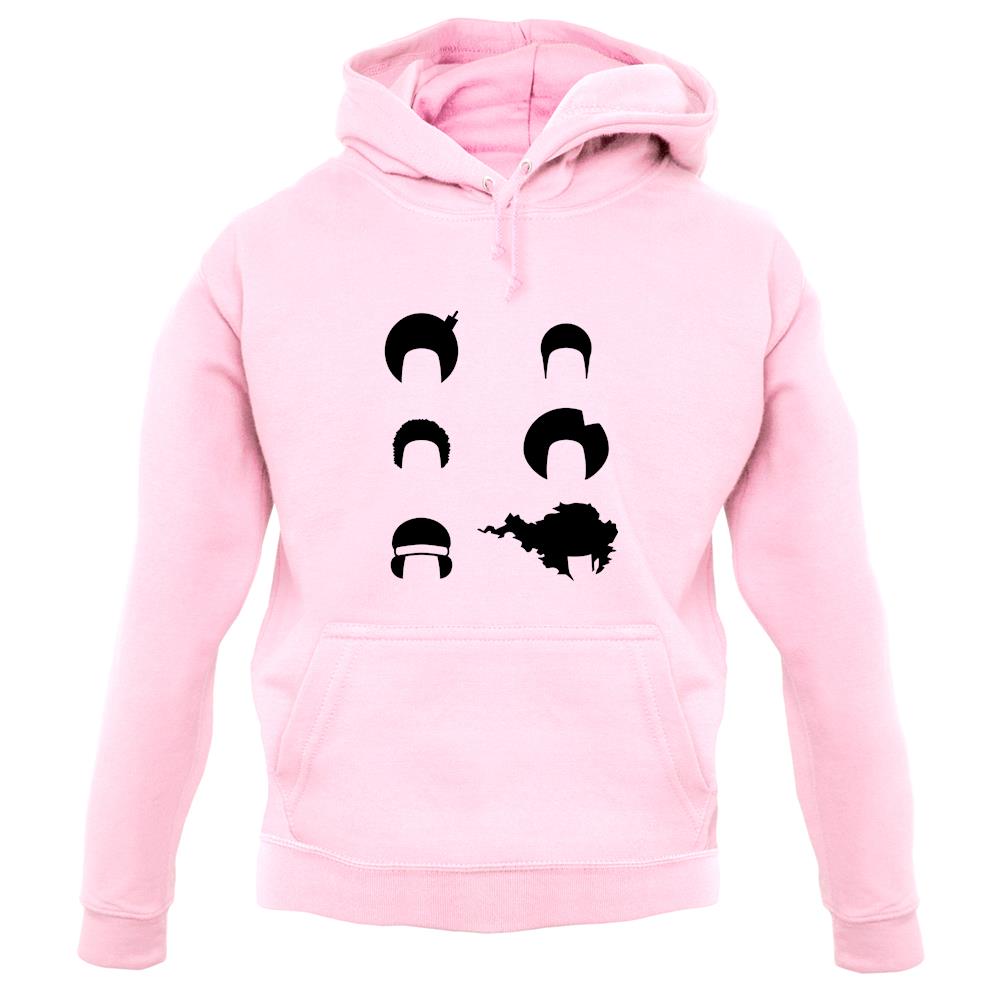 Afro Funky Hair Styles unisex hoodie