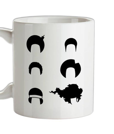 Afro Funky Hair Styles Ceramic Mug