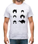 Afro Funky Hair Styles Mens T-Shirt