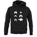 Afro Funky Hair Styles unisex hoodie