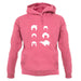 Afro Funky Hair Styles unisex hoodie