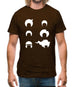 Afro Funky Hair Styles Mens T-Shirt