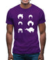 Afro Funky Hair Styles Mens T-Shirt