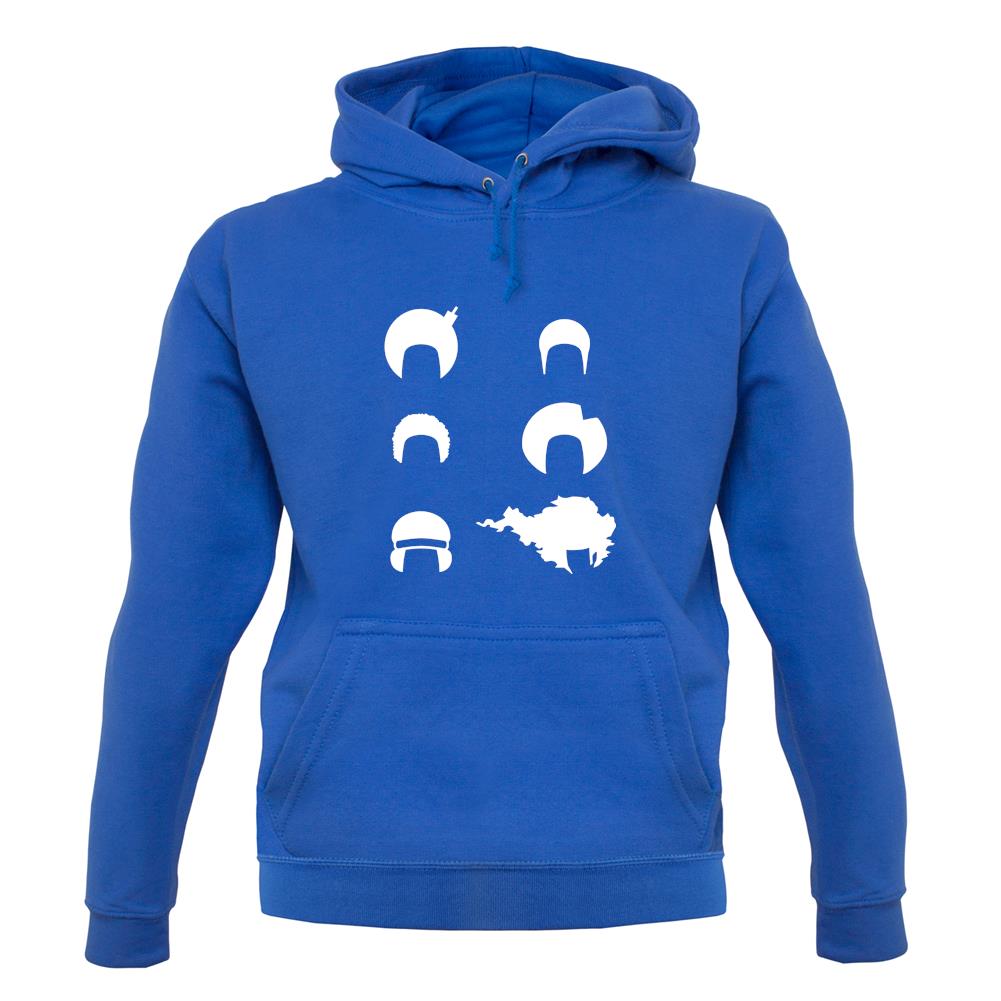 Afro Funky Hair Styles unisex hoodie