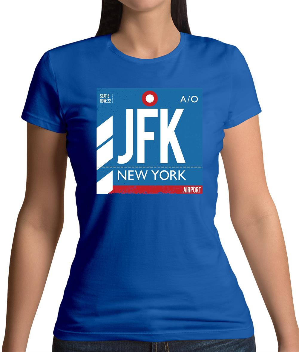 New York Airport Womens T-Shirt