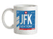 New York Airport Ceramic Mug