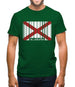 Alabama Barcode Style Flag Mens T-Shirt