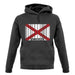 Alabama Barcode Style Flag unisex hoodie