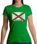 Alabama Barcode Style Flag Womens T-Shirt