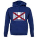 Alabama Barcode Style Flag unisex hoodie