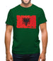 Albania Grunge Style Flag Mens T-Shirt