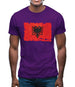 Albania Grunge Style Flag Mens T-Shirt