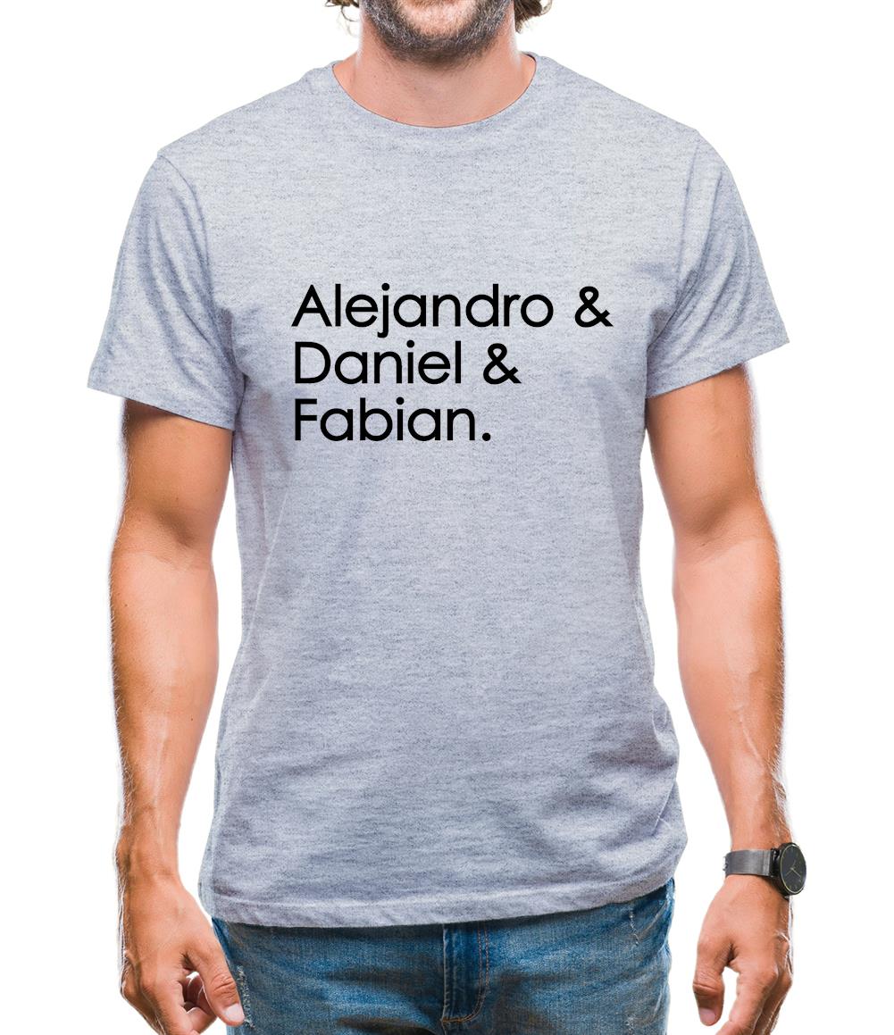 Alejandro & Daniel & Fabian Mens T-Shirt