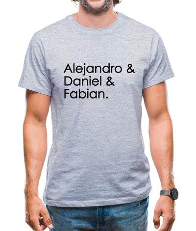 Alejandro & Daniel & Fabian Mens T-Shirt