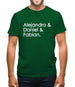 Alejandro & Daniel & Fabian Mens T-Shirt