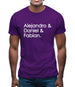 Alejandro & Daniel & Fabian Mens T-Shirt