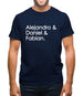 Alejandro & Daniel & Fabian Mens T-Shirt