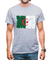 Algeria Grunge Style Flag Mens T-Shirt