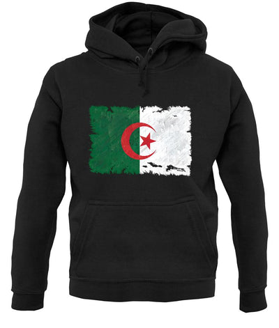 Algeria Grunge Style Flag unisex hoodie