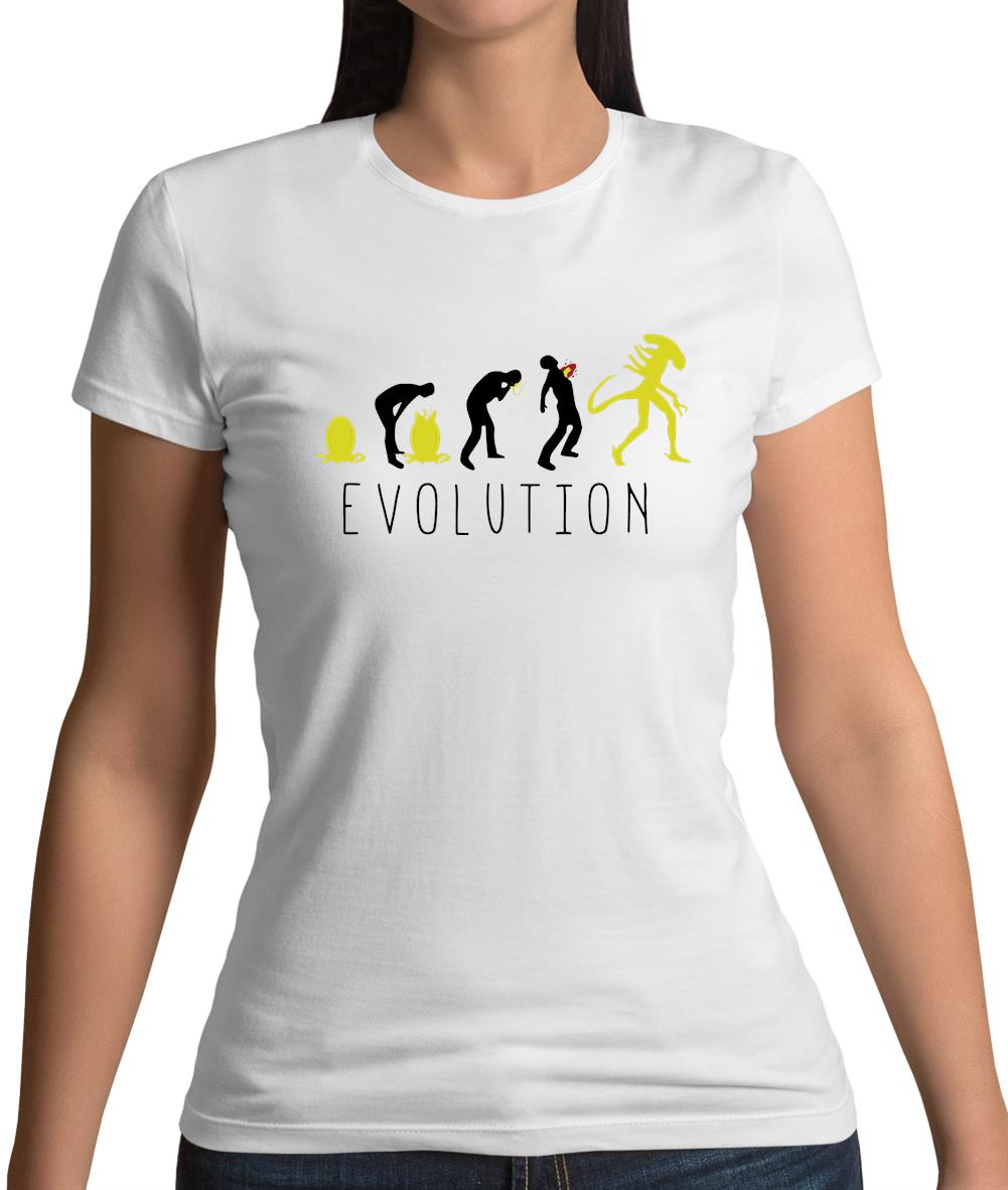 Alien Olution Womens T-Shirt