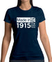 Made In 1915 All British Parts Crown Womens T-Shirt