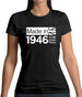 Made In 1946 All British Parts Crown Womens T-Shirt