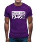 Made In 1946 All British Parts Crown Mens T-Shirt