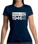 Made In 1946 All British Parts Crown Womens T-Shirt