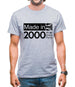 Made In 2000 All British Parts Crown Mens T-Shirt