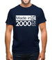 Made In 2000 All British Parts Crown Mens T-Shirt