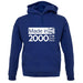 Made In 2000 All British Parts Crown unisex hoodie