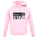 Made In 1917 All British Parts Crown unisex hoodie