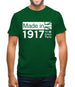 Made In 1917 All British Parts Crown Mens T-Shirt