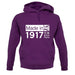 Made In 1917 All British Parts Crown unisex hoodie