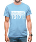 Made In 1917 All British Parts Crown Mens T-Shirt