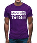 Made In 1918 All British Parts Crown Mens T-Shirt